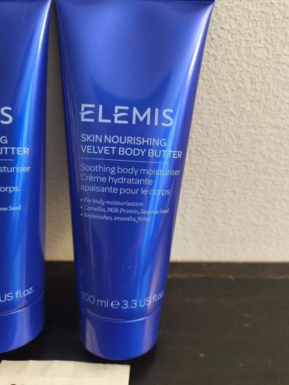 ELEMIS SKIN NOURISHING VELVET BODY BUTTER Full Size/ 3.3oz/Sealed x2